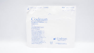 Codman 80-1400 Surgical Patties 1/2inch x 1/2inch (x) - Pack of 10